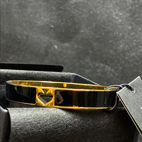 Kate Spade Hinge enamel hole punch bangle bracelet - Picture 4 of 6